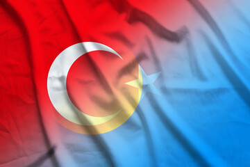 Turkey and Palau national flag transborder negotiation PLW TUR