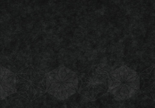 892_和紙_黒