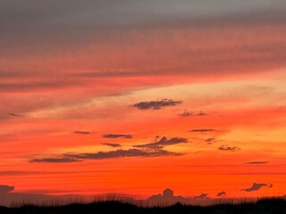 Obraz premium sunset in the mountains