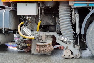 The mechanism of the car for street cleaning