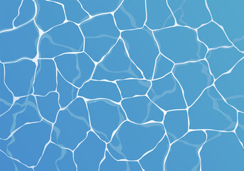 Vector illustration of water surface texture.