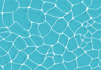 Vector illustration of water surface texture.