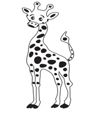 Giraffe SVG, Cute baby giraffe SVG, giraffe svg bundle, baby animals svg, cute animals svg, Zoo, Shirt, Baby Shower, birthday Kid svg

