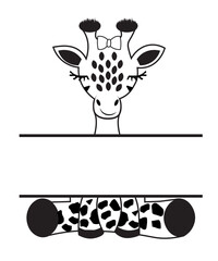 Giraffe SVG, Cute baby giraffe SVG, giraffe svg bundle, baby animals svg, cute animals svg, Zoo, Shirt, Baby Shower, birthday Kid svg
