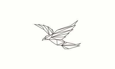 flying geometry eagle