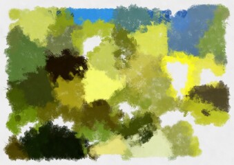 Illustration style background image abstract pattern various vibrant colors watercolor style illustration impressionist painting.