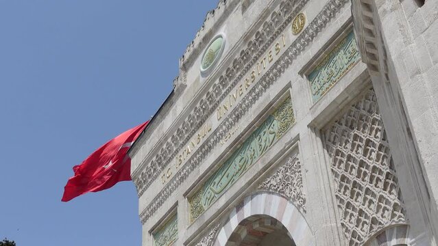 Istanbul Turkey - Istanbul University Gate