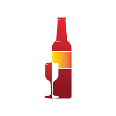 Wine Logo illustration