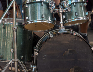 Fototapeta na wymiar musical drums