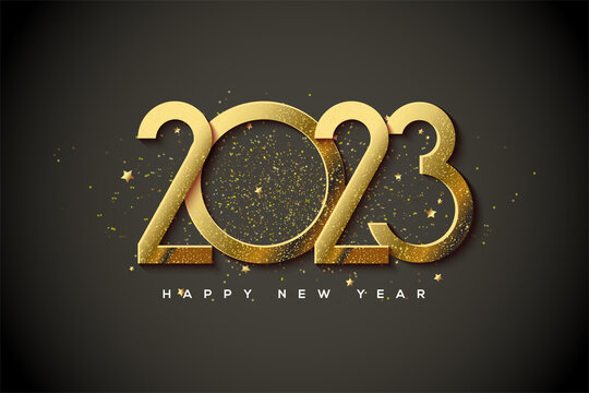 Happy New Year 2023 Vector Art, Icons, and Graphics for Free Download