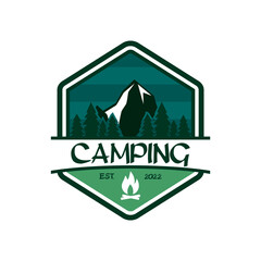 Camping Logo , Adventure Logo Vector