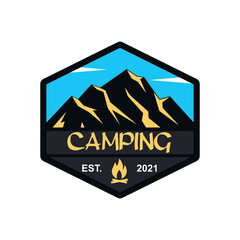 Camping Logo , Adventure Logo Vector