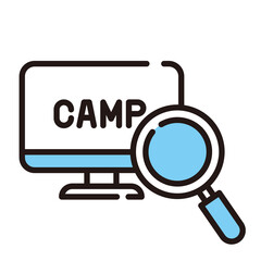 キャンプ　アイコン