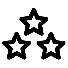 Rating star icon