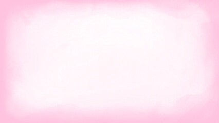 Pastel pink banner background with watercolor textured border for text