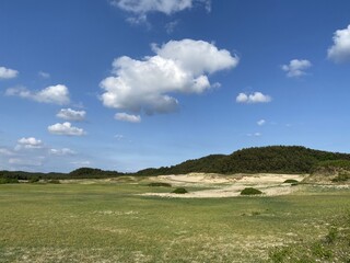 Sinduri Coastal Sand Dunes in Korea