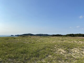 Sinduri Coastal Sand Dunes in Korea
