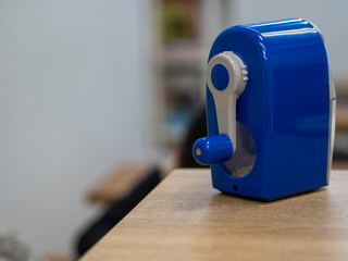 教室の鉛筆削り