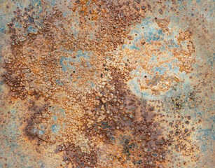 Abstract dirty old rust metal surface background backdrop for design.
