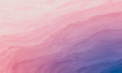 Abstract art pink purple blue pastel gradient paint background with liquid fluid grunge texture