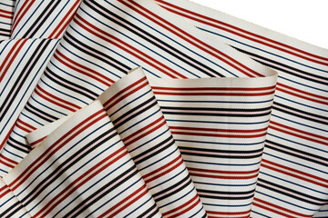 Japanese obi. Stylish horizontal stripes. When worn, it shows various changes.