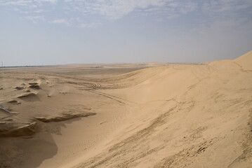 Fototapeta na wymiar Sand Dunes of Qatar