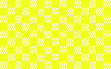 Mesh Pattern Vector Repeating yellow White Abstract Squares Background Beautiful Classical Fabric Tribal Patterns