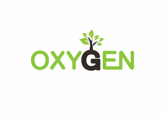 Word Oxygen logo design for company or Business