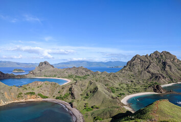 The landscape of Padar Island is simply amazing. Padar Island is one of the islands in the Komodo National Park area.