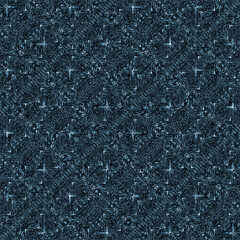 Blue abstract textured background, seamless pattern.