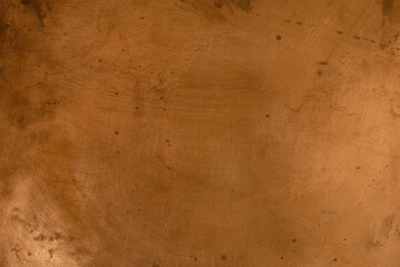 Grunge copper background. Natural lighting.	