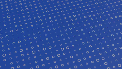 Naklejka na ściany i meble Abstract background in blue with texture of circles