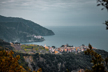 Liguria cinque terre Italia, Italy, world heritage, in spring
