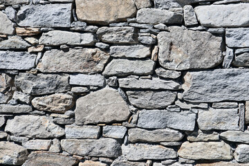 Stones and Bricks in a Wall