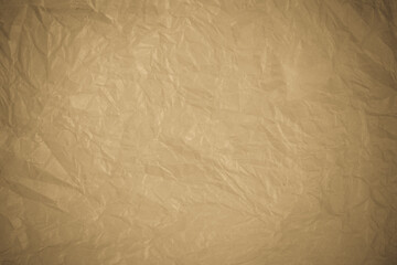 Crumpled paper recycling background.