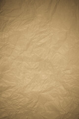 Crumpled paper recycling background.
