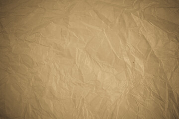 Crumpled paper recycling background.