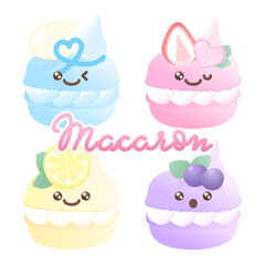 ♪cute macaron character♪