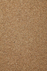 Cork board background.