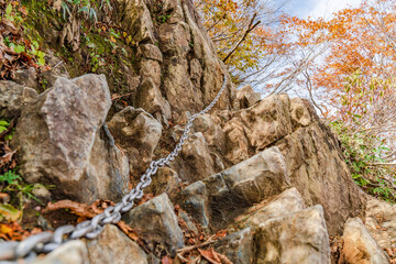 谷川岳の鎖場【群馬県・利根郡・みなかみ町】