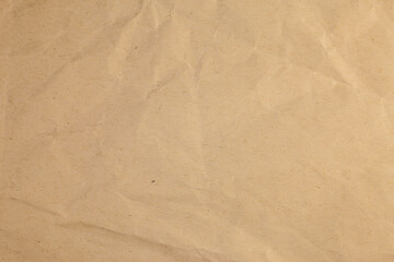 Vintage crumpled recycle paper background.