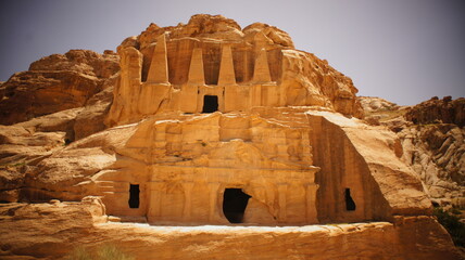 Desert Wadi Rum Petra Canyon Jordan Travelling