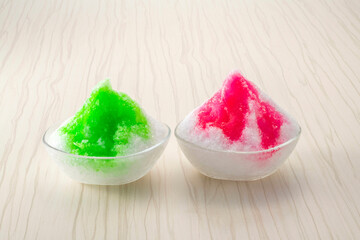 冷たくて美味しいかき氷