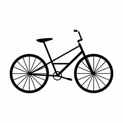 Bicycle Icon Vector Illustration Logo Template .