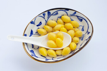 Ginkgo nut in syrup, Asian dessert