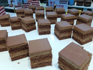 chocolate cake with chocolate