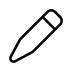Pencil Icon Vector Symbol Design Illustration