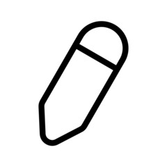 Pencil Icon Vector Symbol Design Illustration