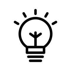 Idea Icon Vector Symbol Design Illustration