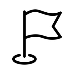 Goal Icon Vector Symbol Design Illustration